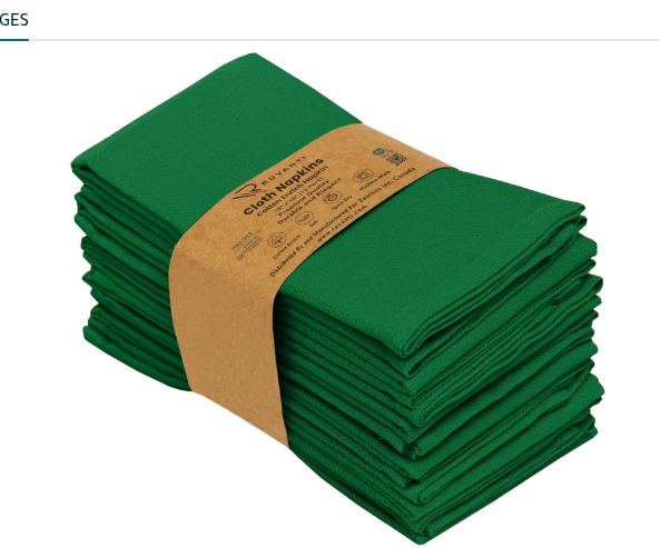 Cotton Blend Napkin (Rental)