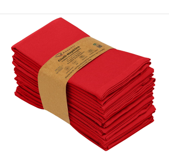 Cotton Blend Napkin (Rental)