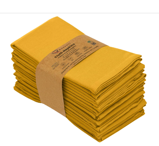 Cotton Blend Napkin (Rental)